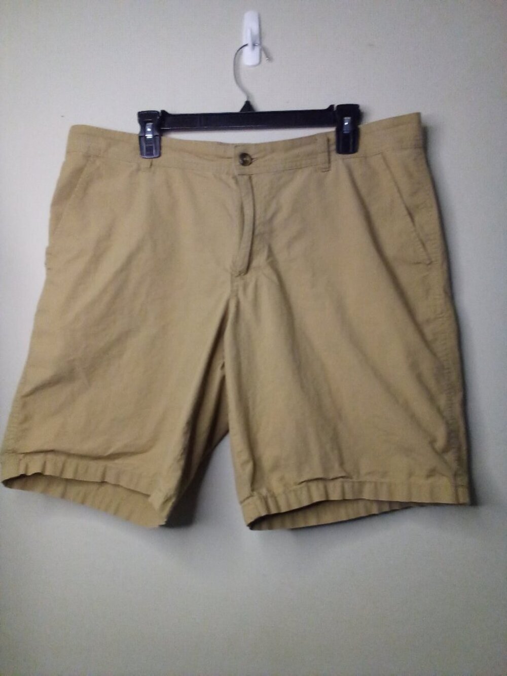 Columbia Shorts Men 36 Casual Outdoor Pockets Tan Khaki